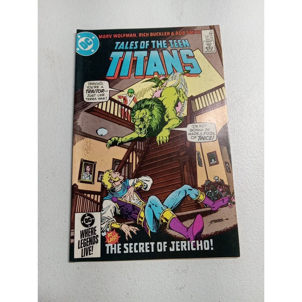 Tales of the Teen Titans #51 1985 DC Comics Comic Book